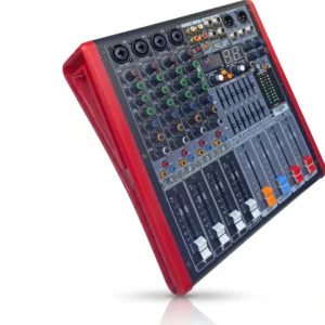 Consola Amplificada de 4 Canales MTX-402D 1000W Bluetooth USB
