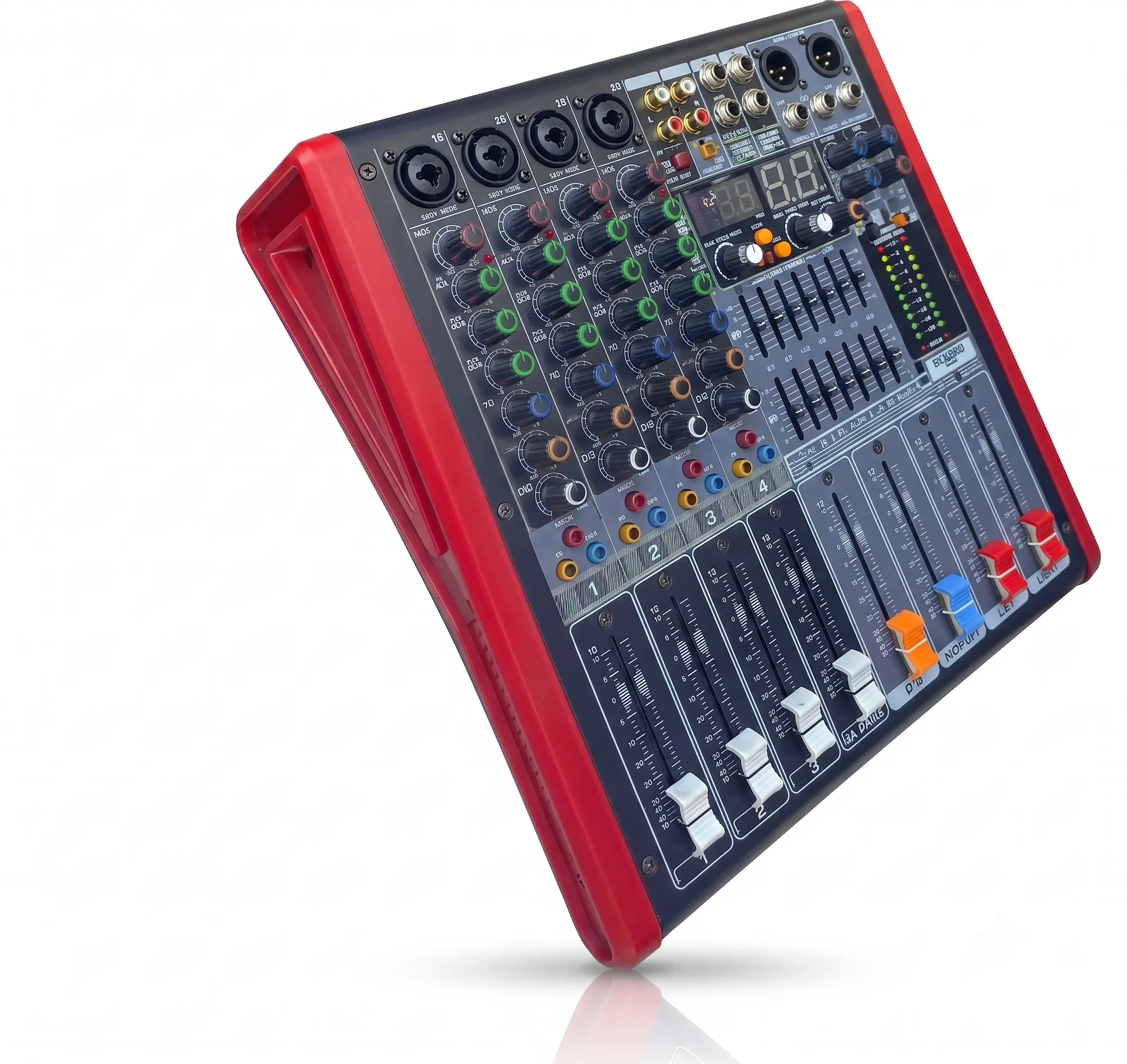 Consola Amplificada de 4 Canales MTX-402D 1000W Bluetooth USB