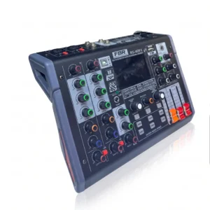Mezcladora de Audio de 2 Canales FBR KG-402FX Bluetooth Interfaz USB PC