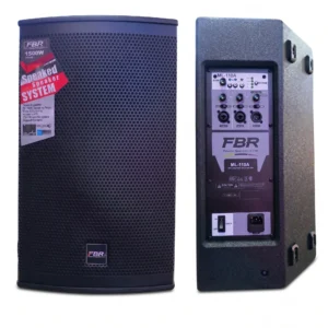 Parlante Activo de 10" Madera FBR MA-110A Con Bluetooth TWS Profesional