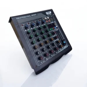 Mezcladora de Audio de 4 Canales RF-4FX Bluetooth Interfaz USB PC