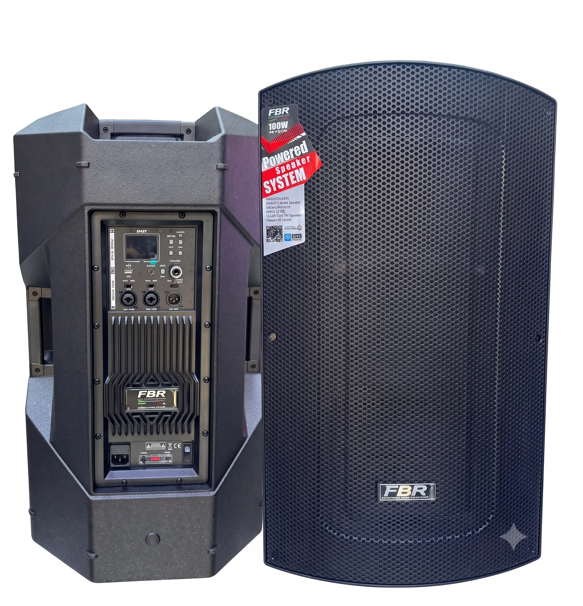 Parlante Activo de 15" FBR MAX-15BT Con DSP Reproductor USB Profesional