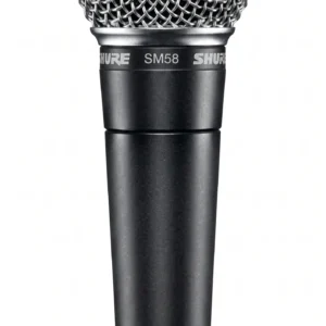 Micrófono Dinámico para Voces Shure SM58 Profesional