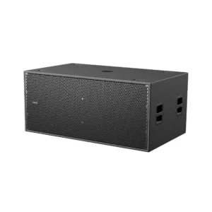 Subwoofer activo AC PRO AVANDA-218A con doble woofer de 18 pulgadas, DSP de 96 kHz, amplificador Clase D de 4000 W RMS y hasta 144 dB SPL.