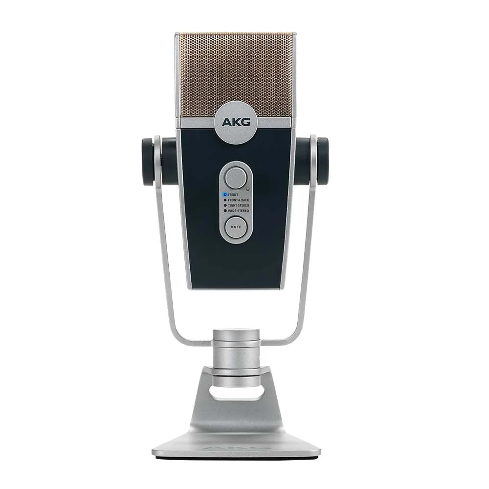AKG Lyra – Micrófono USB Ultra HD Multipatrón para Podcast, Streaming y Grabación - Imagen 4
