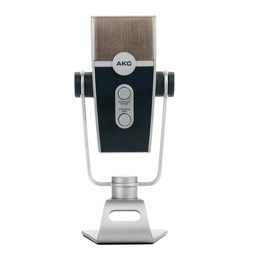 AKG Lyra – Micrófono USB Ultra HD Multipatrón para Podcast, Streaming y Grabación - Imagen 5