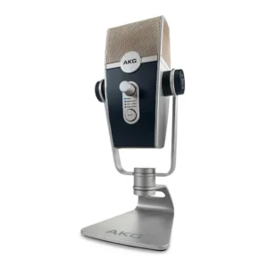 AKG Lyra – Micrófono USB Ultra HD Multipatrón para Podcast, Streaming y Grabación