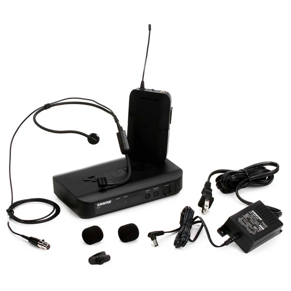 Shure BLX14/P31 Sistema Inalámbrico Profesional con Micrófono de Diadema PGA31 - Imagen 2