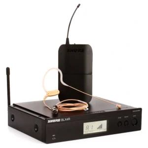 Shure BLX14R/MX53 sistema inalámbrico profesional con receptor BLX4R y micrófono headset MX153