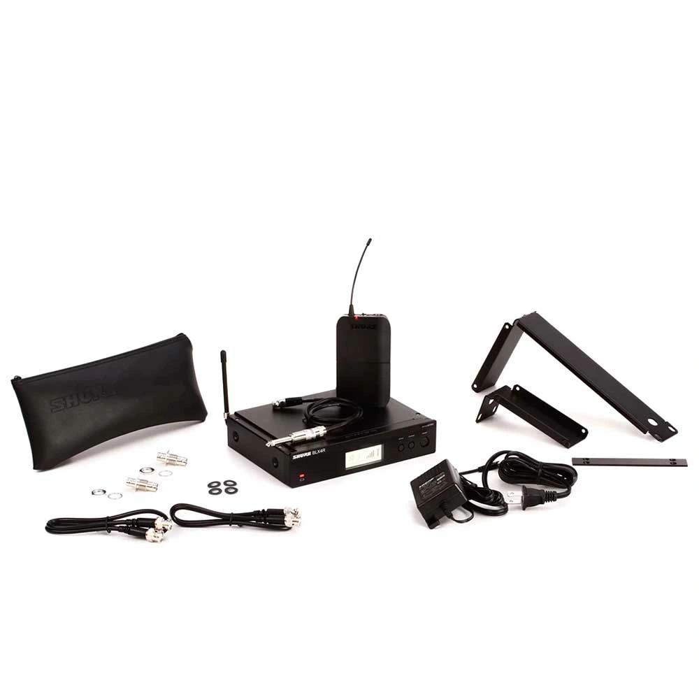 Shure BLX14R Sistema Inalámbrico Rack con Receptor BLX4R, Transmisor BLX1 y Cable WA302 para Guitarra/Bajo - Imagen 2
