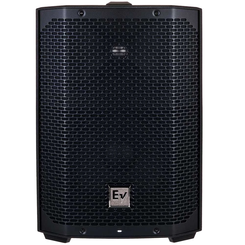Electro-Voice EVERSE 8, parlante activo portátil profesional de 8 pulgadas con batería recargable, Bluetooth, mezclador digital DSP, certificación IP43 y control QuickSmart Mobile para eventos, músicos, DJs e iglesias.
