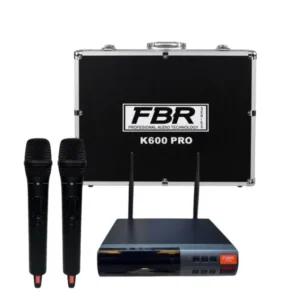FBR K600-PRO – Sistema de Micrófonos Inalámbricos UHF Profesional