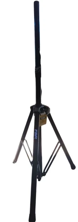 FBR Pedestal para Parlante de 2 Metros – Soporte Metálico Ajustable con Doble Refuerzo