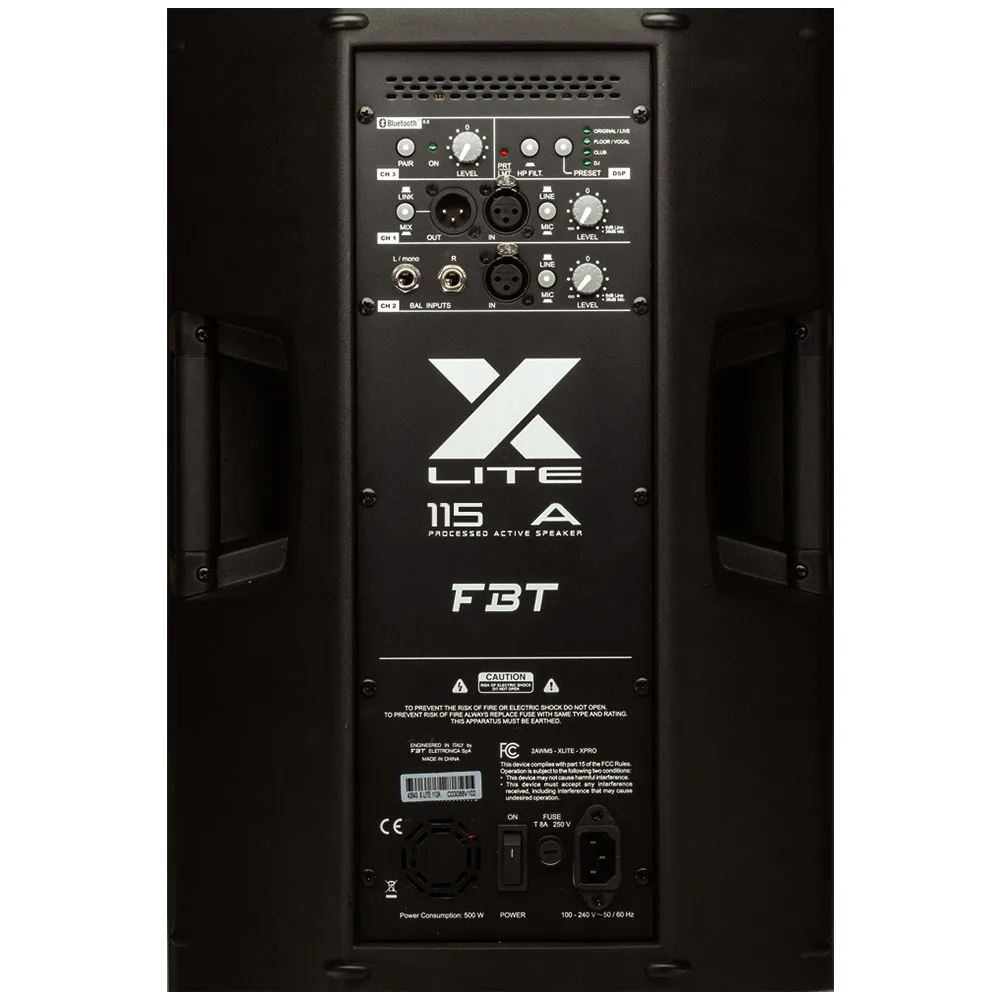 FBT X-LITE 115A – Parlante Activo Profesional de 15" - Imagen 2
