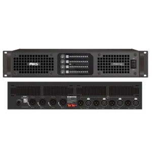 MRS PQM-13 – Amplificador de Potencia Profesional de 4 Canales Clase I™ 2500W x 4
