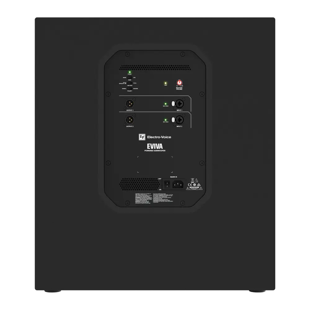 Electro-Voice EVIVA 18SP | Subwoofer Activo Profesional de 18" 1000W para Sonido en Vivo y DJs - Imagen 2