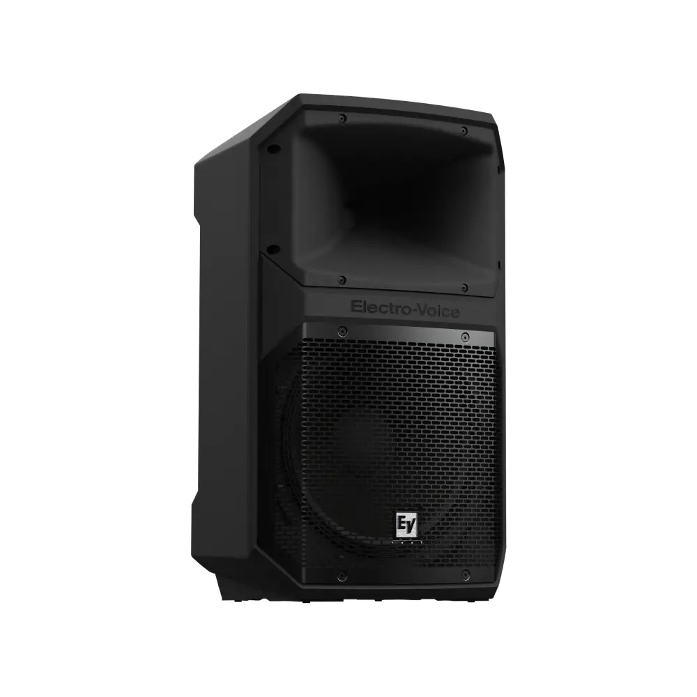 Electro-Voice EVIVA 12P, parlante activo profesional de 12 pulgadas con amplificador Clase D, DSP integrado, conectividad Bluetooth y excelente calidad de sonido para DJs, eventos, iglesias y música en vivo.