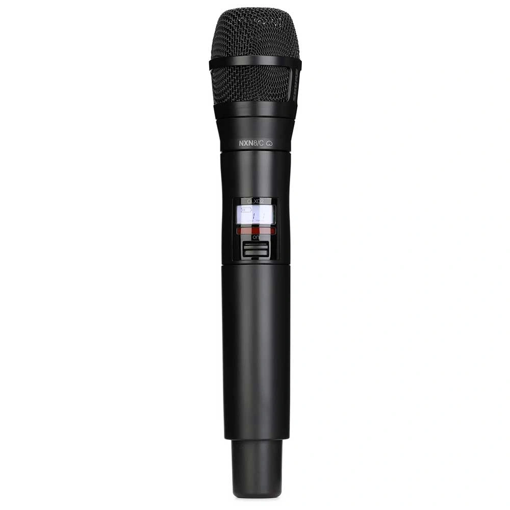 Shure QLXD2/N8CB Transmisor de Mano Inalámbrico con Cápsula Nexadyne 8/C