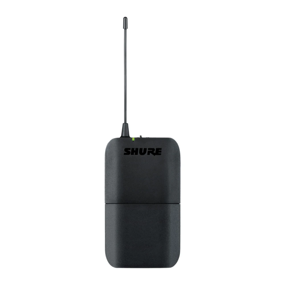 Shure BLX1 transmisor bodypack inalámbrico profesional compatible con sistemas BLX de Shure