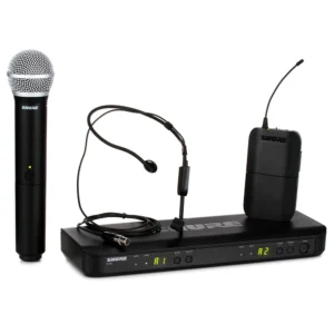 Shure BLX1288/P31 sistema inalámbrico doble con micrófono PG58 y diadema PGA31