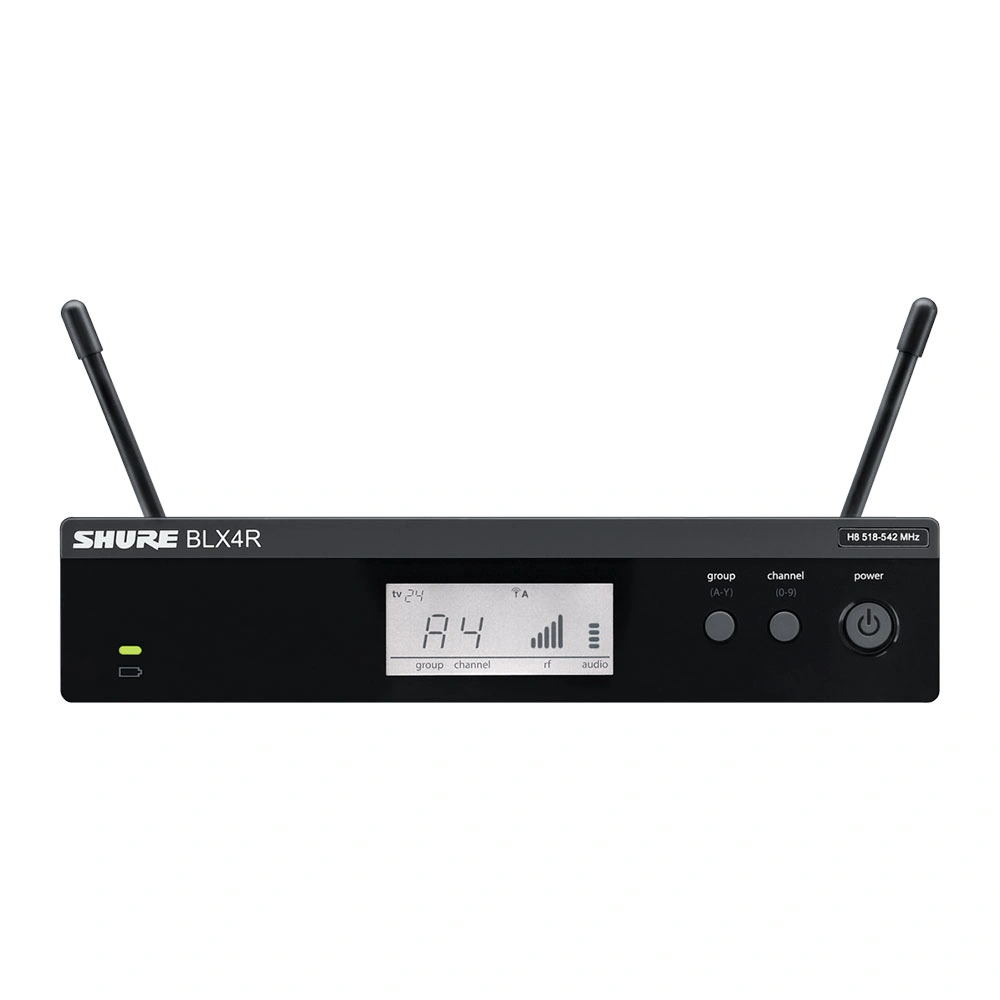 Shure BLX14R/MX53 Sistema Inalámbrico Profesional con Micrófono Headset MX153 y Receptor Rack BLX4R - Imagen 4