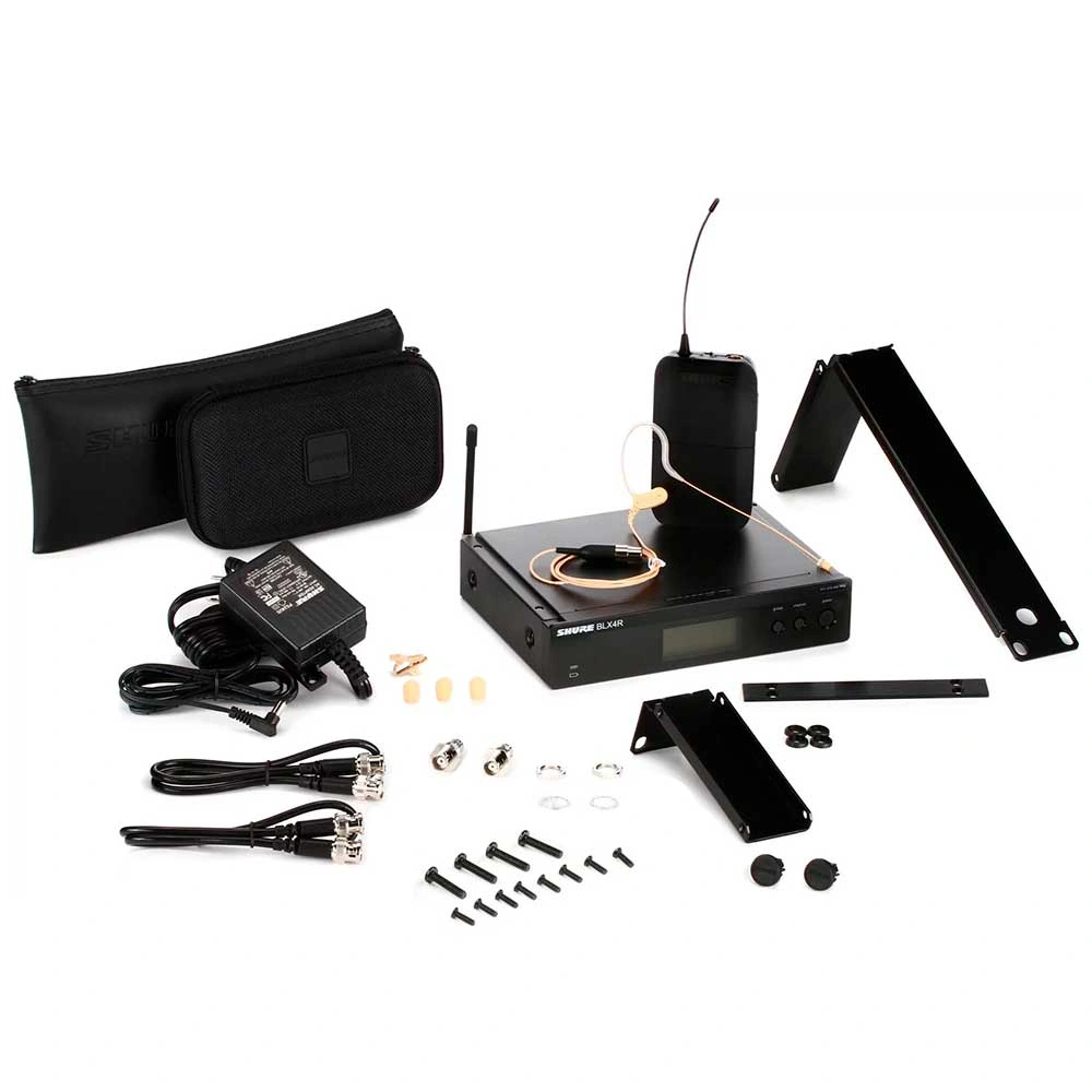 Shure BLX14R/MX53 Sistema Inalámbrico Profesional con Micrófono Headset MX153 y Receptor Rack BLX4R - Imagen 3