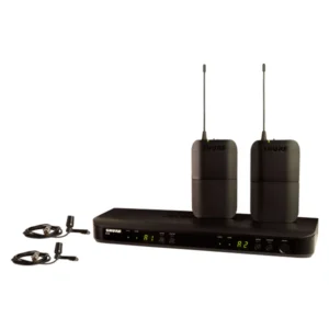 Shure BLX188/CVL sistema inalámbrico doble con receptor BLX88 y dos micrófonos lavalier CVL
