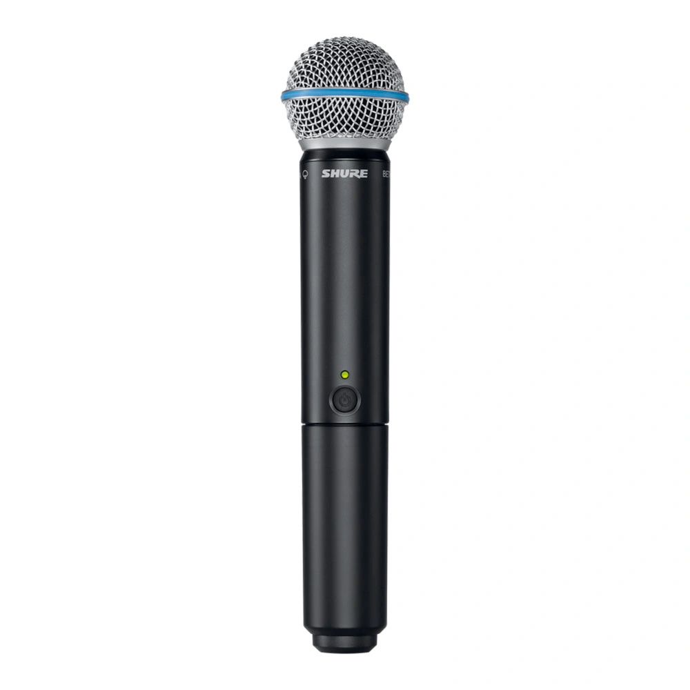 Shure BLX2/B58 transmisor inalámbrico de mano con cápsula Beta 58A compatible con sistemas BLX