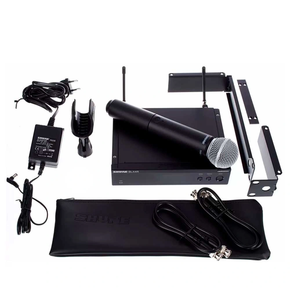 Shure BLX24R/SM58 Profesional | Sistema Inalámbrico Rack con Micrófono SM58 Original - Imagen 2