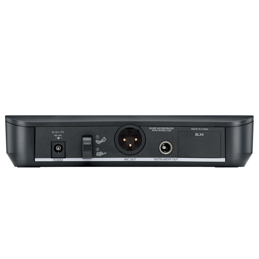 Shure BLX24/PGA58 – Sistema Inalámbrico Vocal Profesional con Micrófono PGA58 - Imagen 2