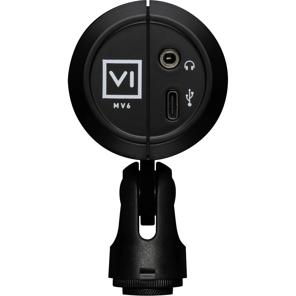 Shure MV6 Micrófono USB para Gamers, Streaming y Podcast Negro - Imagen 2