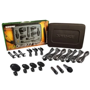 Shure PGADRUMKIT7 Kit Profesional de 7 Micrófonos para Batería