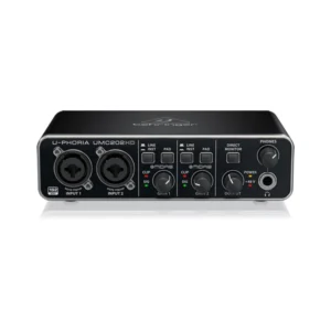Behringer UMC202HD | Interfaz de Audio USB 24-bit/192 kHz con MIDAS