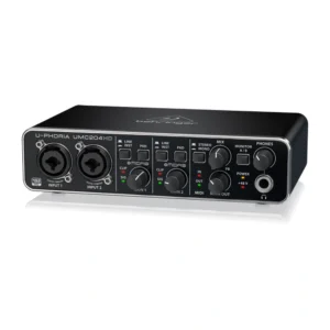 Behringer UMC204HD | Interfaz de Audio USB 24-bit/192 kHz con MIDI