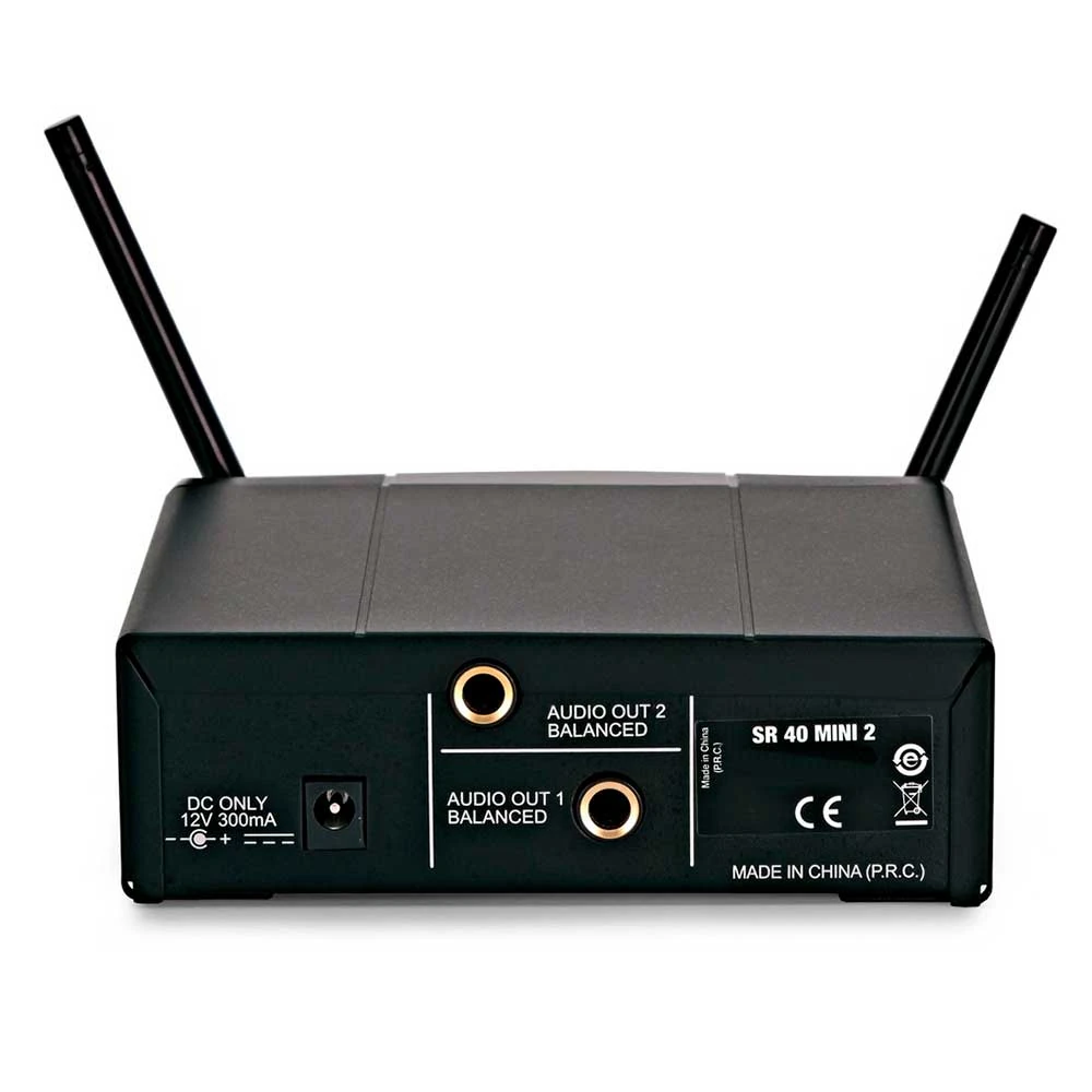 AKG WMS40 MINI DUAL – Sistema Inalámbrico Dual con 2 Micrófonos de Mano - Imagen 2