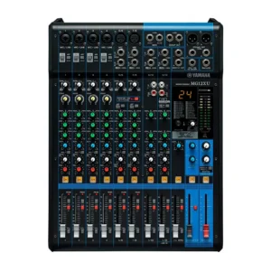 Yamaha MG12XU – Consola Mezcladora Analógica Profesional de 12 Canales con USB y Efectos SPX