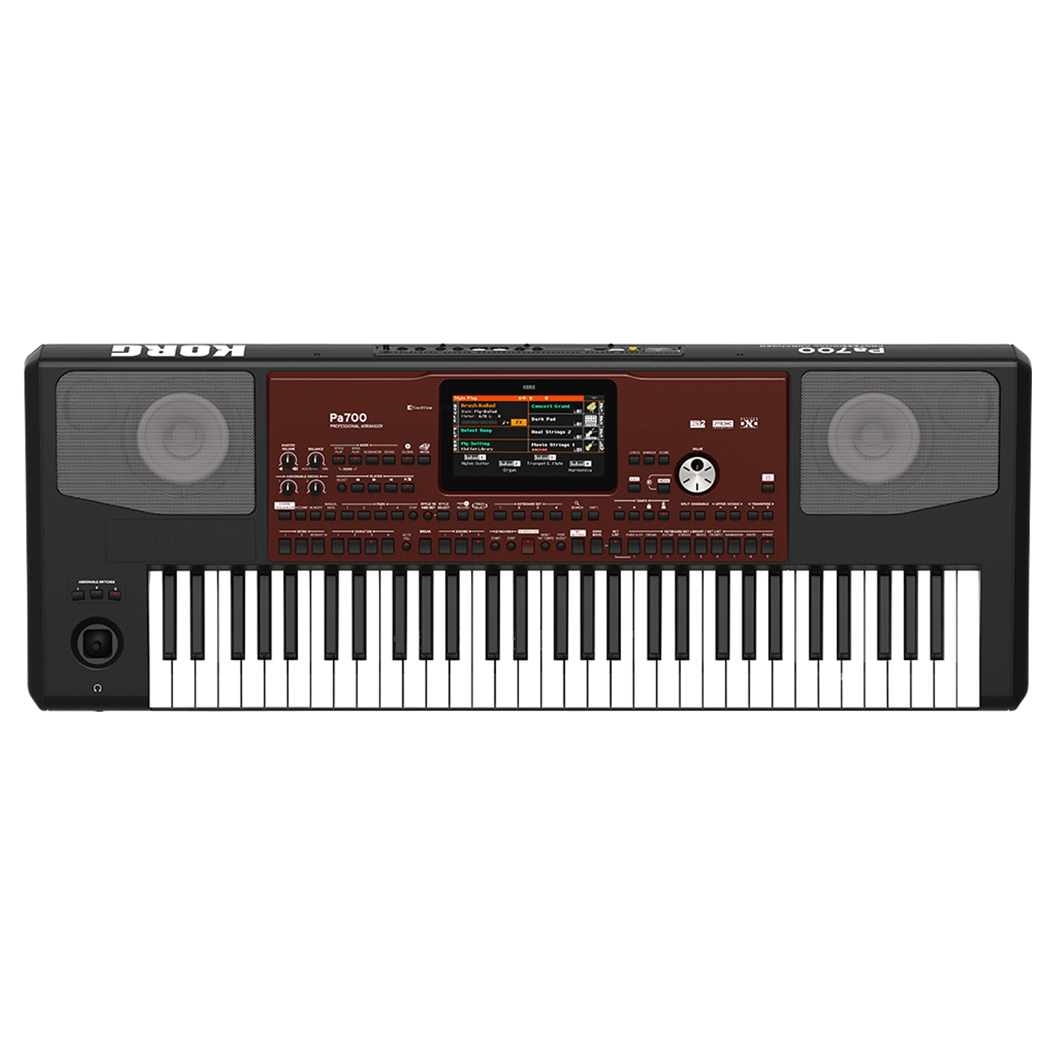 Korg PA700 – Teclado Arranger Profesional de 61 Teclas Sensibles al Tacto