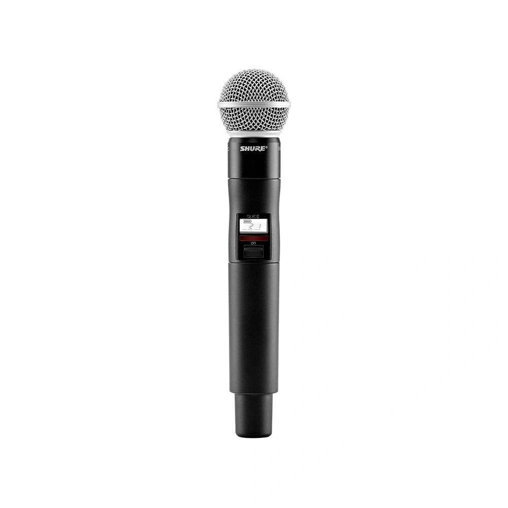 Shure QLXD2/SM58 Transmisor de Mano Inalámbrico con Cápsula SM58