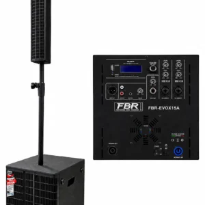 FBR EVOX-15A sistema de sonido profesional 6500W Peak con Bluetooth y USB