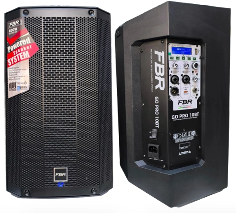GO-PRO 10 BT FBR | Parlante Activo Profesional Bluetooth de 10"