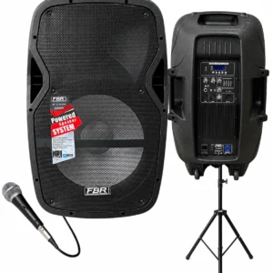 FBR AZAR-15A parlante activo de 15 pulgadas 3500W con Bluetooth y micrófono