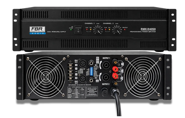 FBR RMX-D4050 amplificador digital de potencia de 2 canales