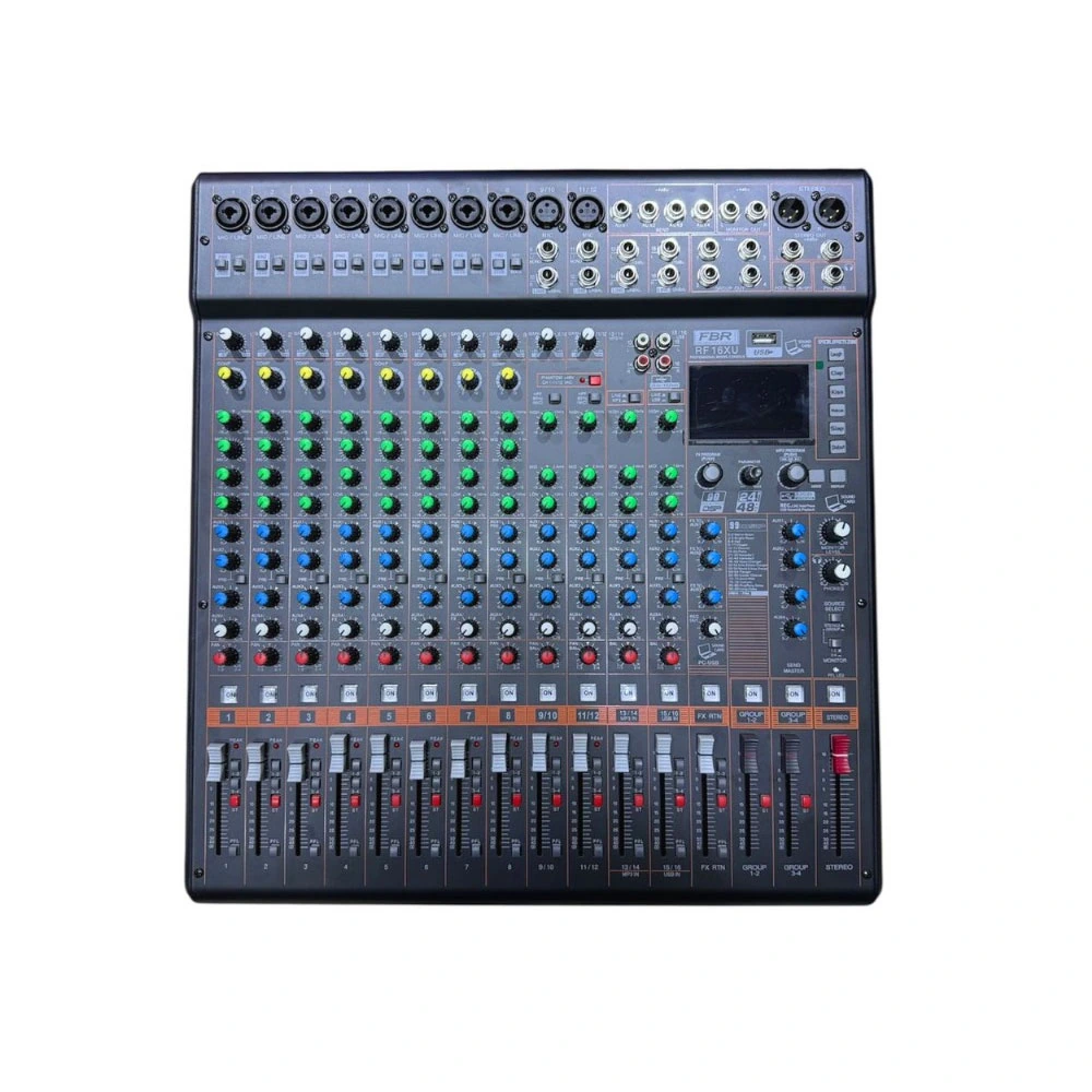 FBR RF-16XU mezcladora de 16 canales USB Bluetooth
