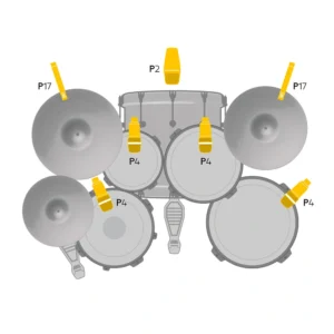 AKG Drum Set Session I Kit de 7 Micrófonos Profesionales para Batería