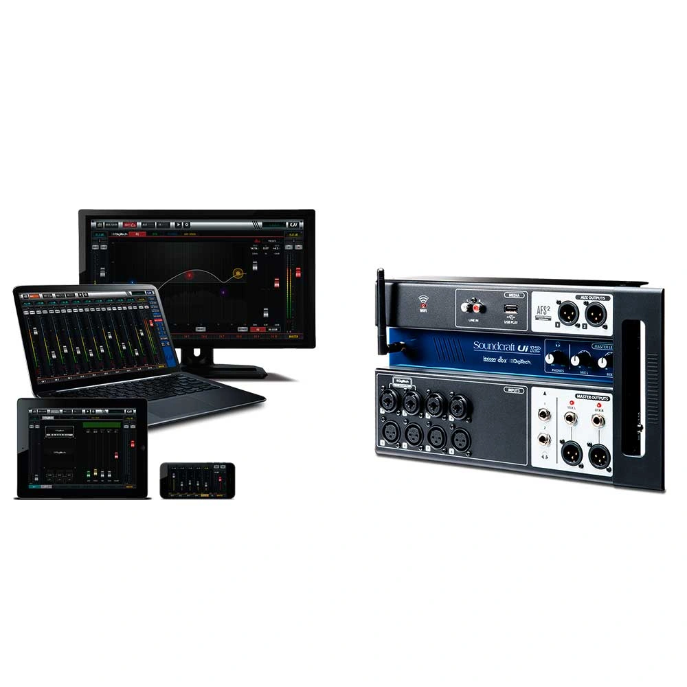 Soundcraft Ui12 Consola Digital de 12 Canales con WiFi