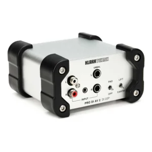 Klark Teknik DI 22P Caja DI Estéreo Pasiva